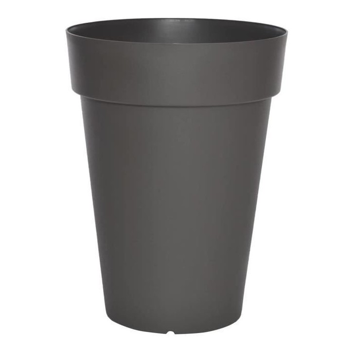 RIVIERA Pot de fleurs Soleilla - Rond - Ø 40 x 53 cm - Gris pailleté RIVIERA Pot de fleurs Soleilla - Rond - Ø 40 x 53 cm - Gris pailleté
