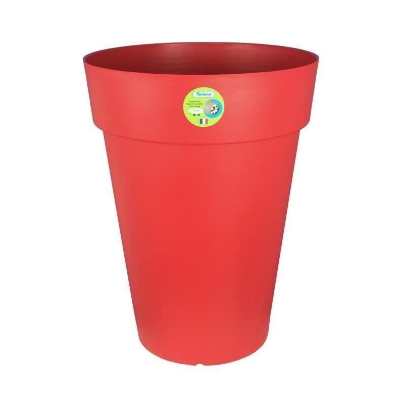 RIVIERA Pot de fleurs Soleilla - Rond - Ø 50 x 66 cm - Rouge RIVIERA Pot de fleurs Soleilla - Rond - Ø 50 x 66 cm - Rouge