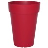 RIVIERA Pot de fleurs Soleilla - Rond - Ø 50 x 66 cm - Rouge