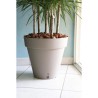 RIVIERA Pot de fleurs Loft avec réserve d'eau - Rond - Ø 50 x H 46 c