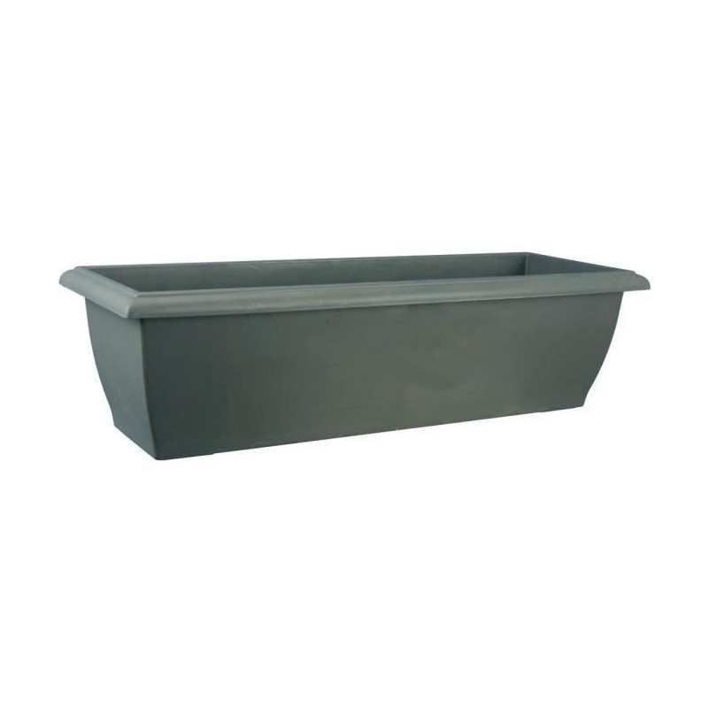RIVIERA Jardiniere Grande Evolution 69cm - Contenance 18l - Gris RIVIERA Jardiniere Grande Evolution 69cm - Contenance 18l - Gris
