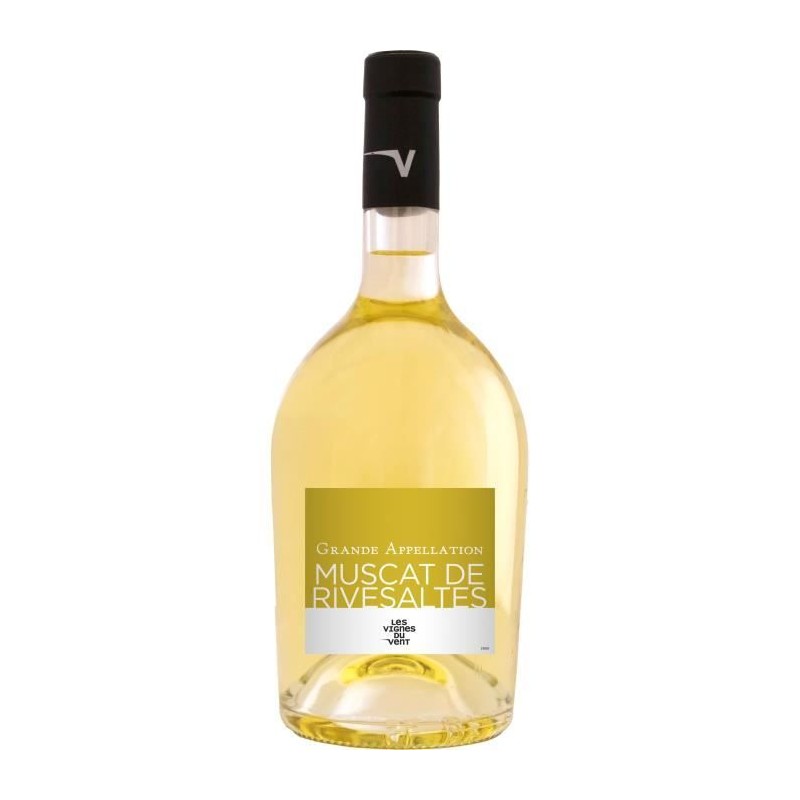 Les Vignes du vent Muscat de Rivesaltes - Vin blanc de Languedoc Les Vignes du vent Muscat de Rivesaltes - Vin blanc de Languedoc