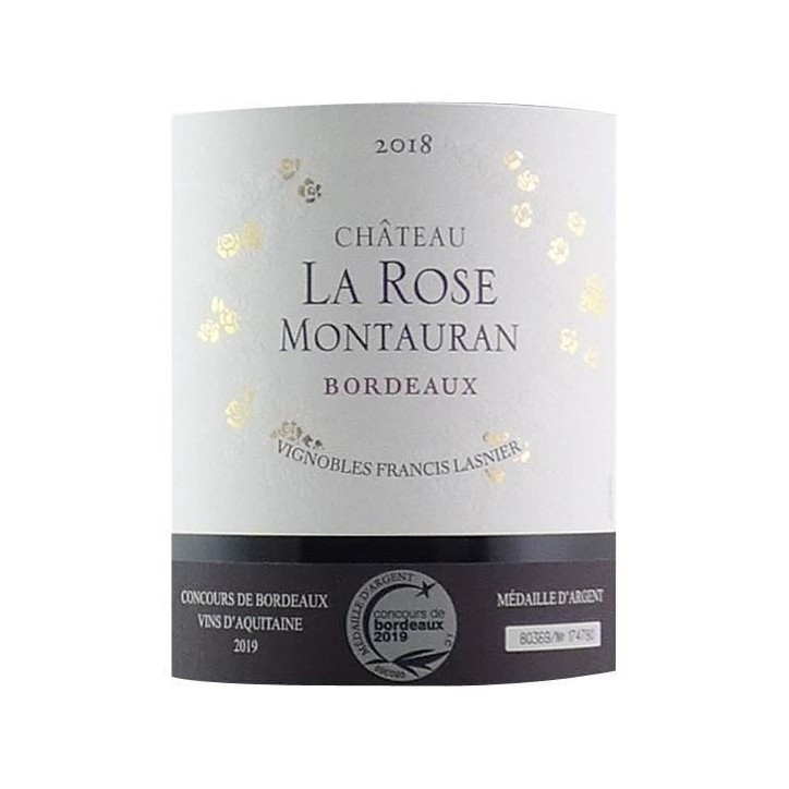 Magnum Château La Rose Montauran 2018 Bordeaux - Vin rouge de Bordeaux