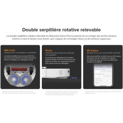Aspirateur Robot Laveur - ROBOROCK - QRevo Plus - Puissance 7000 Pa -
