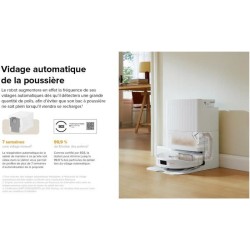 Aspirateur Robot Laveur - ROBOROCK - QRevo Plus - Puissance 7000 Pa -