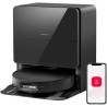 ROBOROCK Saros 10 Black - Aspirateur Robot Laveur - 22,000 Pa - DuoDiv