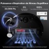 ROBOROCK Saros 10 Black - Aspirateur Robot Laveur - 22,000 Pa - DuoDiv