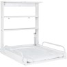 Table a langer murale rabattable - ROBA - Matelas imperméable inclus