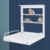 Table a langer murale rabattable - ROBA - Matelas imperméable inclus