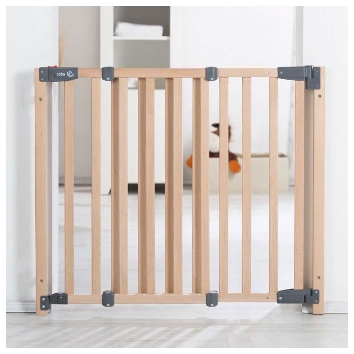 Barriere de Sécurité Bébé Safety Up pour Porte - ROBA - Largeur Réglable de 70 - 118.5 cm Barriere de Sécurité Bébé Safety Up pour Porte - ROBA - Largeur Réglable de 70 - 118.5 cm
