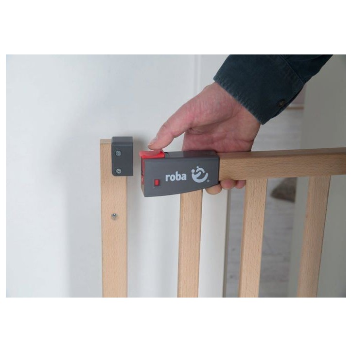 Barriere de Sécurité Bébé Safety Up pour Porte - ROBA - Largeur Réglable de 70 - 118.5 cm Barriere de Sécurité Bébé Safety Up pour Porte - ROBA - Largeur Réglable de 70 - 118.5 cm