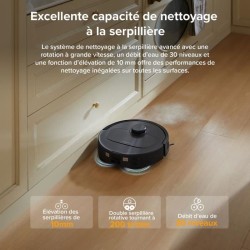 ROBOROCK QR 598 - Aspirateur Robot Laveur - 8000 Pa - Station Multifon