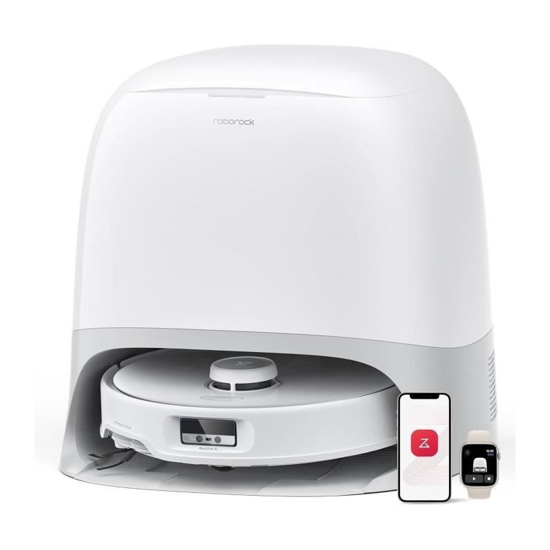 ROBOROCK QREVO CURV - Robot Aspirateur Laveur avec station multifoncti ROBOROCK QREVO CURV - Robot Aspirateur Laveur avec station multifoncti