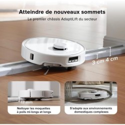 ROBOROCK QREVO CURV - Robot Aspirateur Laveur avec station multifoncti
