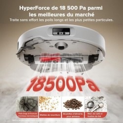 ROBOROCK QREVO CURV - Robot Aspirateur Laveur avec station multifoncti
