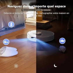 ROBOROCK QREVO CURV - Robot Aspirateur Laveur avec station multifoncti