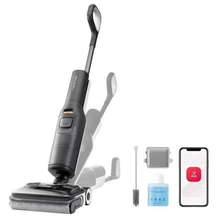 ROBOROCK F25 ACE - Aspirateur Laveur sans Fil - 20 000 Pa - Tout-en-Un pour sols durs - Zéro enchevetrement - Séchage Rapide a
