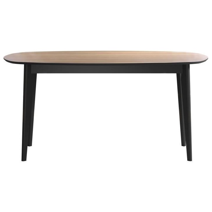 Table a manger - Ronin - Chene - Ovale - En MDF - Contemporain - 8 personnes - 160 x 77 x 90 cm - Trendteam Table a manger - Ronin - Chene - Ovale - En MDF - Contemporain - 8 personnes - 160 x 77 x 90 cm - Trendteam