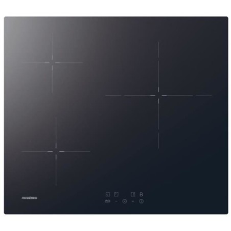 Plaque de cuisson induction ROSIERES - 3 feux - 59 x 52 x 5,8 cm - RI6