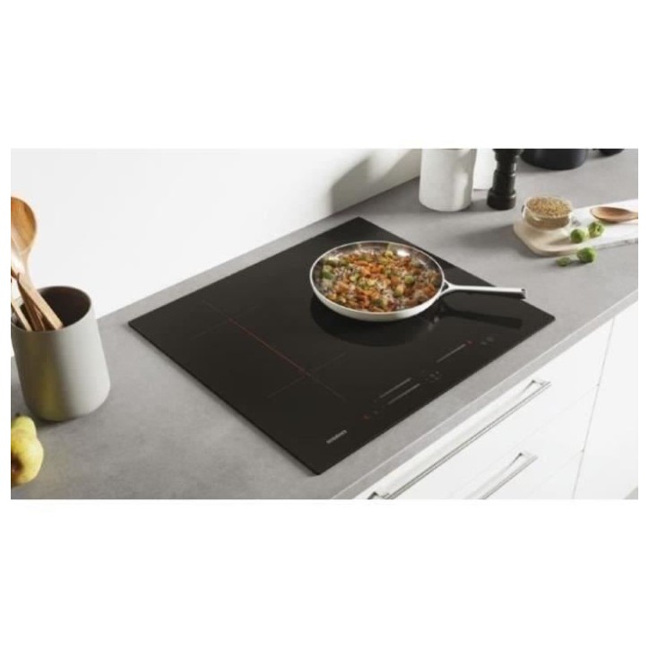 Plaque de cuisson induction ROSIERES - 3 feux - 59 x 52 x 5,8 cm - RI633CBB Plaque de cuisson induction ROSIERES - 3 feux - 59 x 52 x 5,8 cm - RI633CBB