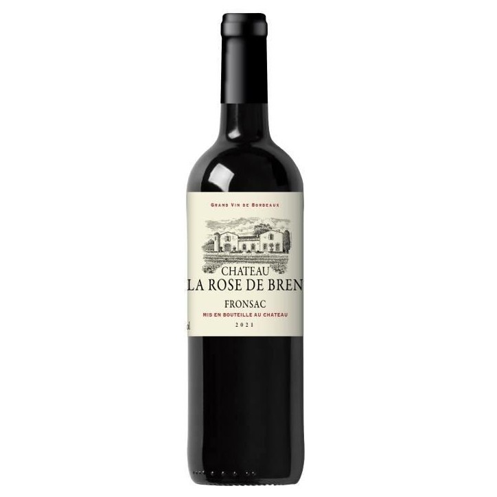 Château La Rose de Bren 2021 Fronsac - Vin rouge de Bordeaux