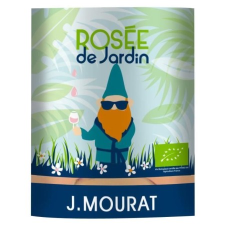 Rosée de Jardin 2022 Vin de France - Vin rosé de Loire - Bio
