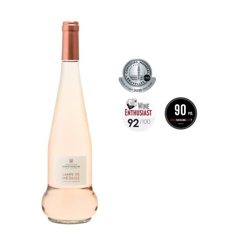Château Sainte Roseline Lampe de Méduse Cru Classé 2024 - Côtes de Château Sainte Roseline Lampe de Méduse Cru Classé 2024 - Côtes de
