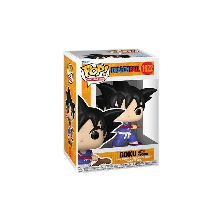 Figurine Funko Pop! Animation : Dragon Ball – Goku with Nyoibo 1922 Figurine Funko Pop! Animation : Dragon Ball – Goku with Nyoibo 1922