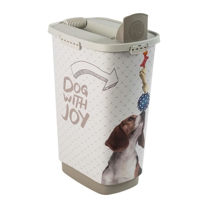 ROTHO Container Croquettess Joy pour chien - 50 L ROTHO Container Croquettess Joy pour chien - 50 L