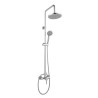Colonne de douche ROUSSEAU Timaru avec mitigeur mécanique chrome - Te