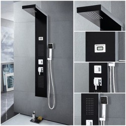 Edouard Rousseau - Colonne de douche Hydromassante TORQUAY - Finition