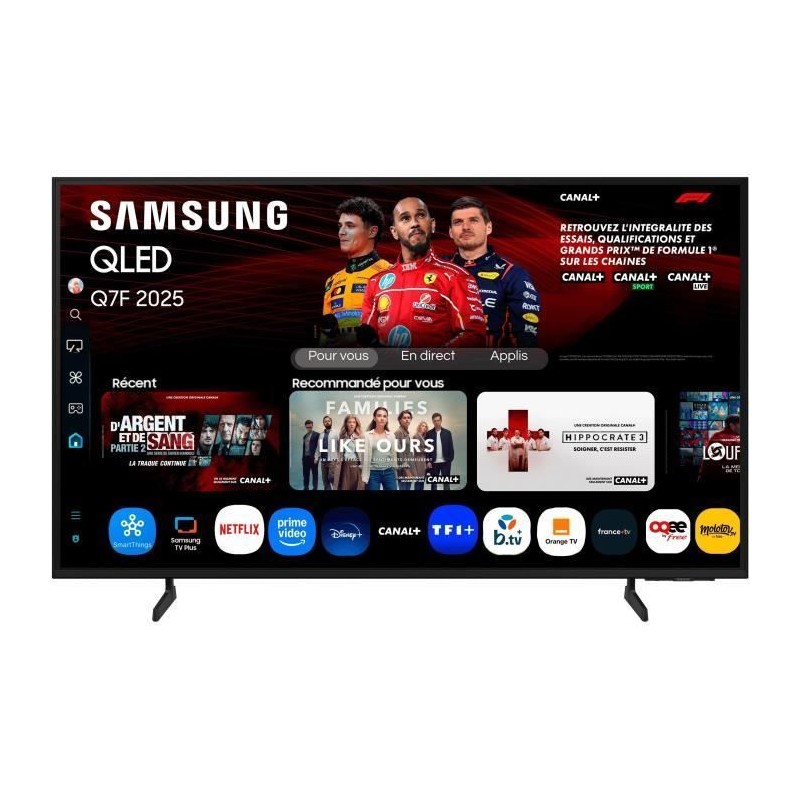 Samsung QE43Q72F - TV QLED 43 (109 cm) - 4K UHD 3840x2160 - HDR10+ - S Samsung QE43Q72F - TV QLED 43 (109 cm) - 4K UHD 3840x2160 - HDR10+ - S