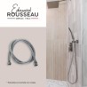 Flexible de douche - ROUSSEAU - Écrous métal - Sertis de sécurité