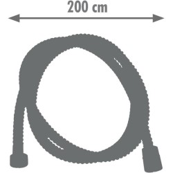 Flexible de douche - ROUSSEAU - Écrous métal - Sertis de sécurité