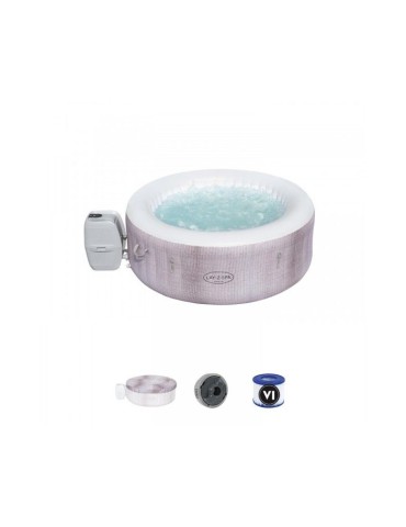 BESTWAY Spa gonflable Lay-Z-Spa Cancun Airjet™ rond 2 a 4 personnes, 180 x 66 cm, 120 jets d'air