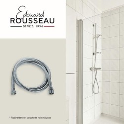 Flexible de douche - ROUSSEAU - Écrous métal anti-torsion - Pression