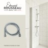 Flexible de douche - ROUSSEAU - Écrous métal anti-torsion - Pression