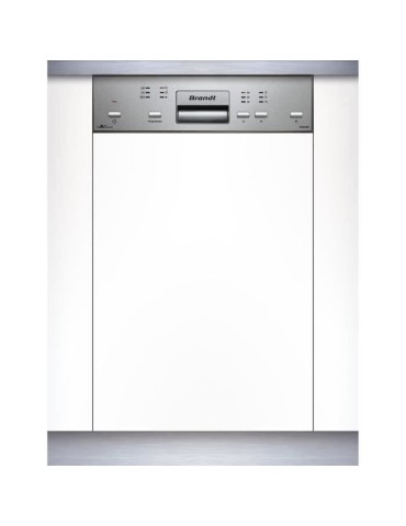 Lave-vaisselle encastrable BRANDT VS1010X - Induction - 10 couverts - L45cm - 47dB - Silver