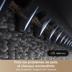 Aspirateur Balai Laveur - MOVA X4 PLUS - Anti-enchevetrement - Nettoya