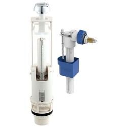 Kit mécanisme WC avec robinet flotteur latéral - ROUSSEAU - 3/6L - C
