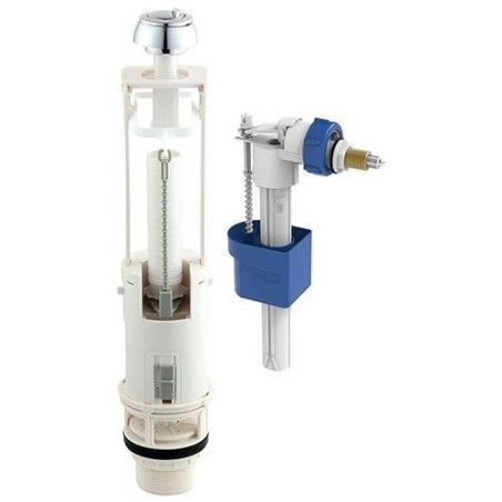 Kit mécanisme WC avec robinet flotteur latéral - ROUSSEAU - 3/6L - C