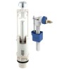 Kit mécanisme WC avec robinet flotteur latéral - ROUSSEAU - 3/6L - C