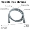 Flexible de douche - ROUSSEAU - Raccord universel - Format compact -