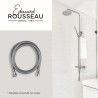 Flexible de douche - ROUSSEAU - Écrous métal anti-torsion - Réducti