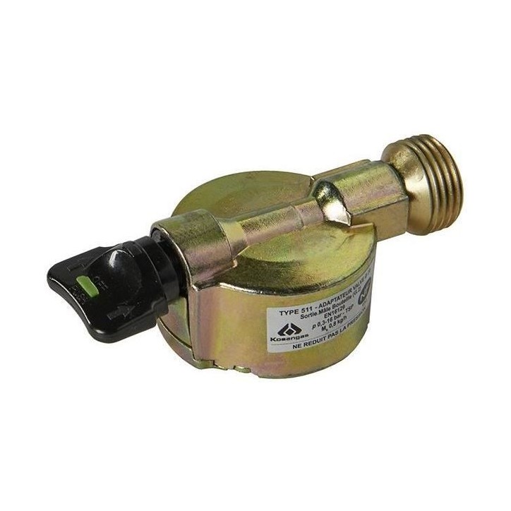 Robinet adaptateur Bethane / Propane NF - ROUSSEAU - D.20mm Robinet adaptateur Bethane / Propane NF - ROUSSEAU - D.20mm