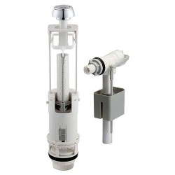 Kit mécanisme WC a alimentation latérale avec flotteur - ROUSSEAU -