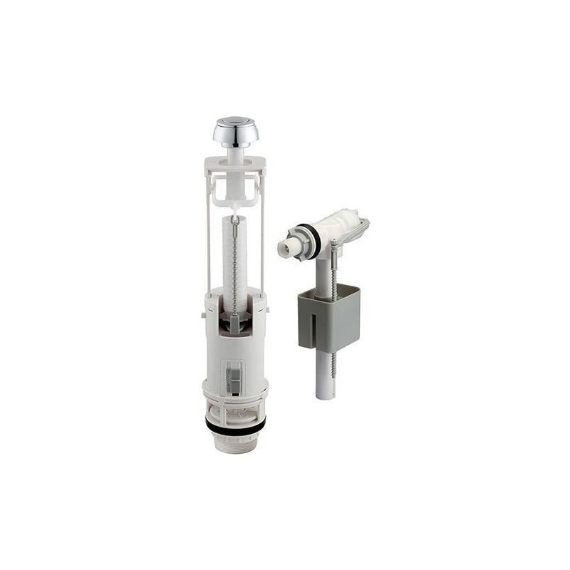 Kit mécanisme WC a alimentation latérale avec flotteur - ROUSSEAU - Kit mécanisme WC a alimentation latérale avec flotteur - ROUSSEAU -