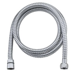 Flexible de douche ROUSSEAU - Inox chromé double agrafage - 2,00m - C