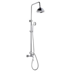 ROUSSEAU Colonne de douche avec robinet mitigeur mécanique Retro - Ch