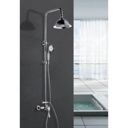 ROUSSEAU Colonne de douche avec robinet mitigeur mécanique Retro - Ch